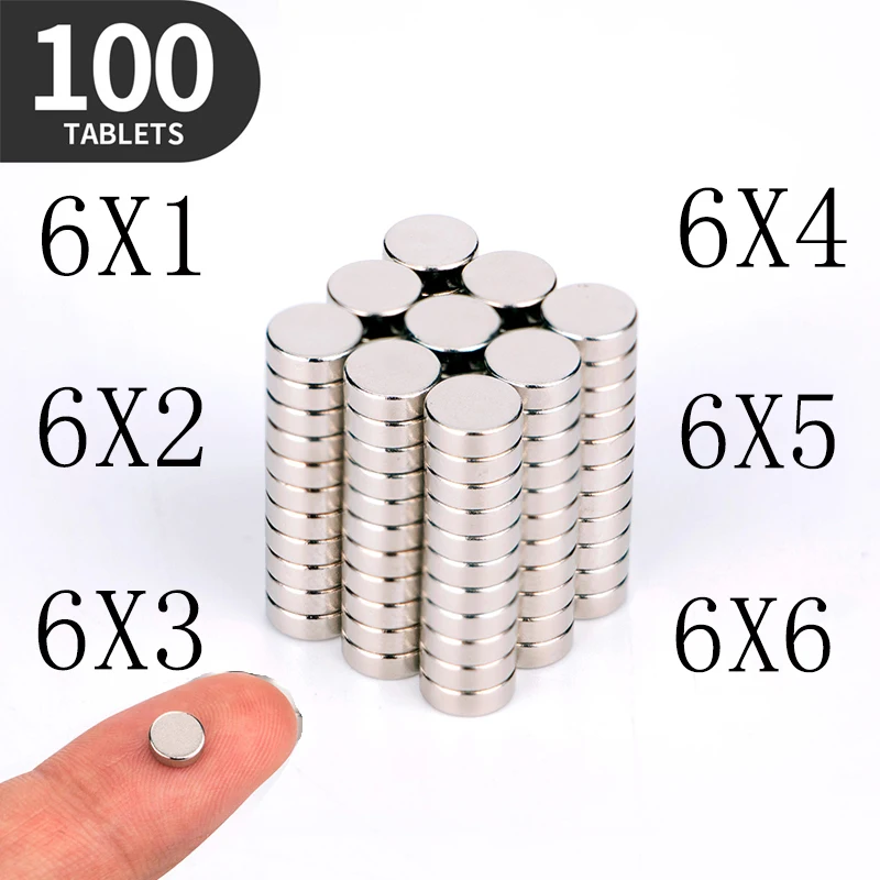 Редкоземельный неодимовый магнит маленький круглый высокое качество 20 50 100