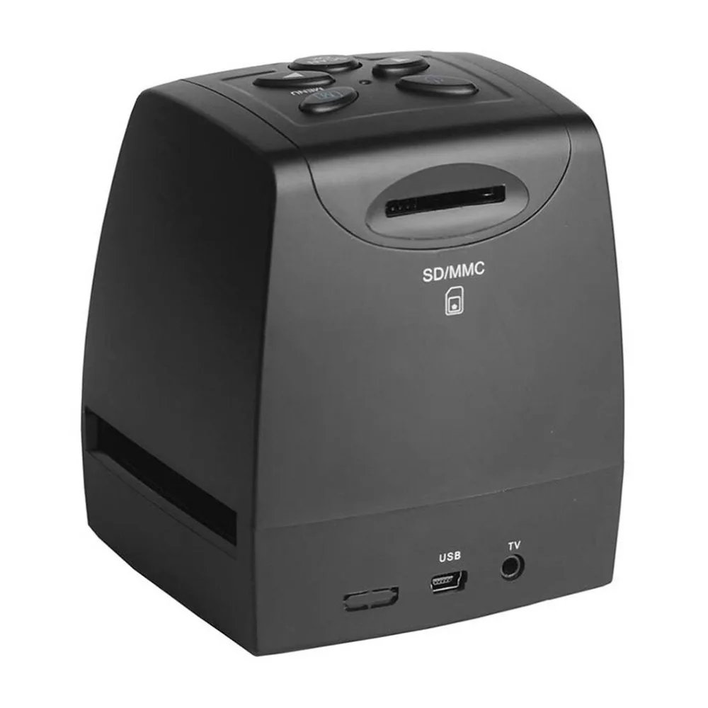 High Resolution Photo Scanner 35/135mm Slide Film Scanner Digital Film Converter 2.36"LCD High Quality
