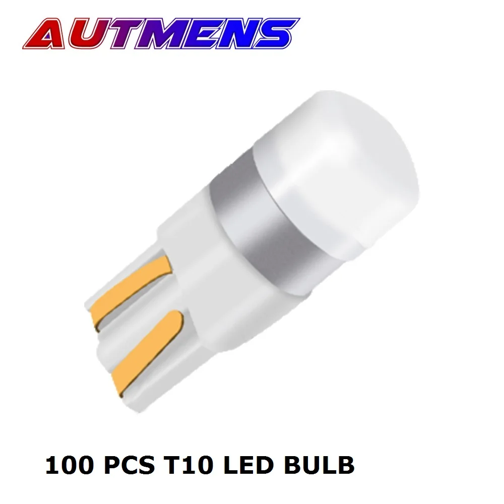 2 Вт T10 светодиодный светильник W5W 3030 SMD Canbus внутренняя лампа для чтения белый светильник резервный светильник номерной знак светильник светодиодный лампочка