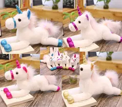 Pegasus плюшевый игрушка Stuffe милая кукла мягкие животные прекрасный ликорн Подушка детский подарок