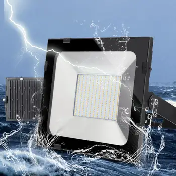 

1PCS Ultrathin LED Flood Light 150W IP65 220V LED Spotlight Refletor Outdoor Lighting Wall Lamp Floodlight Warm White