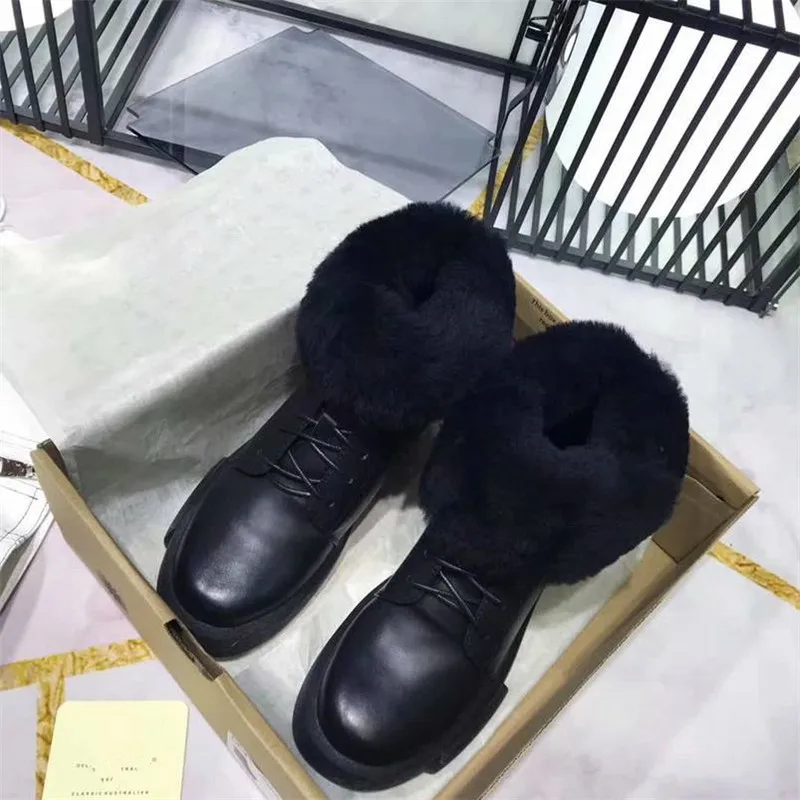 Ботинки Donna Snow Scarpe; женская обувь на плоской подошве; chaussures femme; женская обувь из плюша; женские ботинки с круглым носком и перекрестной шнуровкой; Botas Mujer
