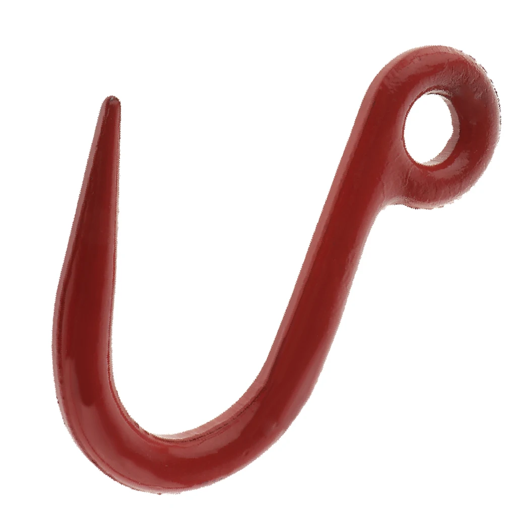 G80 Grade Steel Eye Foundry Hook, Painted Finish, Durable, Strong, Waterproof 2204lbs Working Load Limit