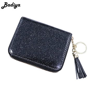

Mini Cute Women Wallet Personlity Tassel Organ Zipper Coin Purse Multi-card Slots Certificate Card Holder for Travel Clutch Bag