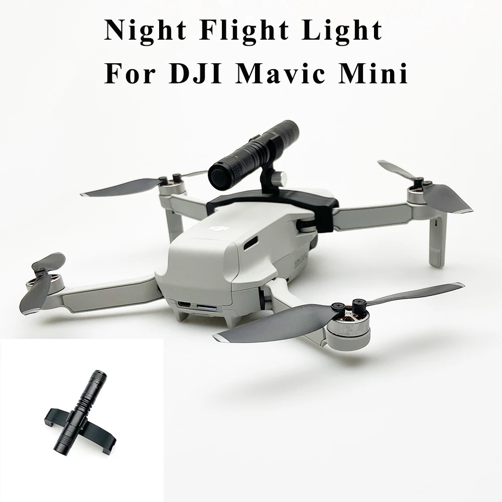 New JOY Mavic MINI Drone LED Lights Night Flight Searching Light Flashlight Long Distance Lamp for DJI Mavic Mini Drone Accessories 