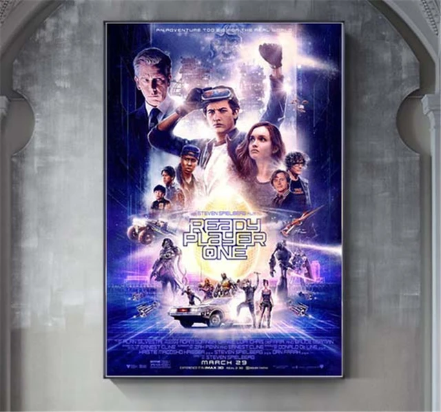 Movie Poster Ready Player One  Ready Player One Book Poster - Hot