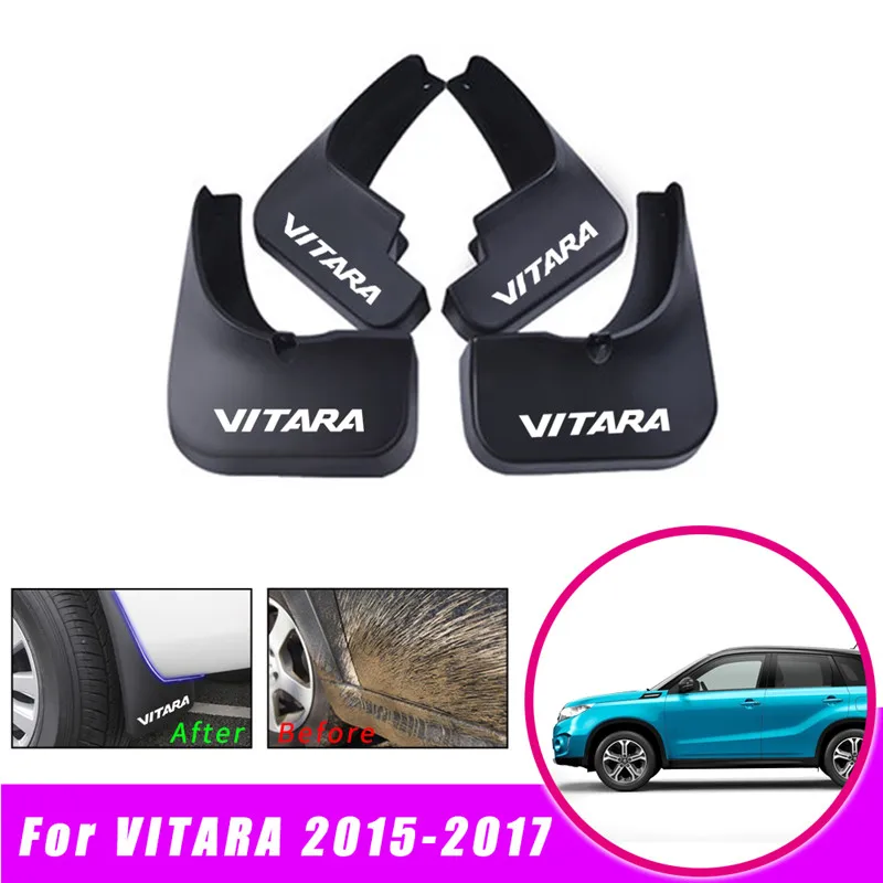Для Suzuki Vitara 2015 2016 2017 автомобильное крыло арок брызговики брызговик | Отзывы и видеообзор