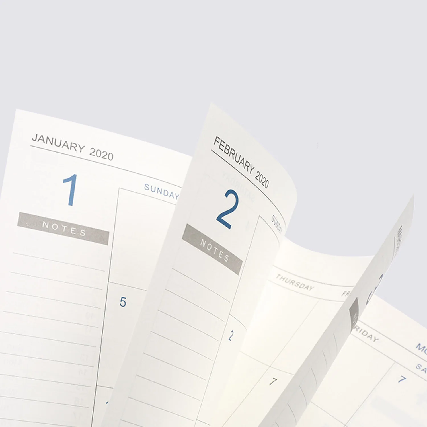 B5 календарь, ежемесячный планировщик, 365 дней, ежедневный календарный план, блокноты с 48 страницами для домашнего офиса, принадлежности для студентов