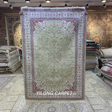 YILONG 4'x6' вилла ручной работы ковры для спальни шелковые ковры(HF310B