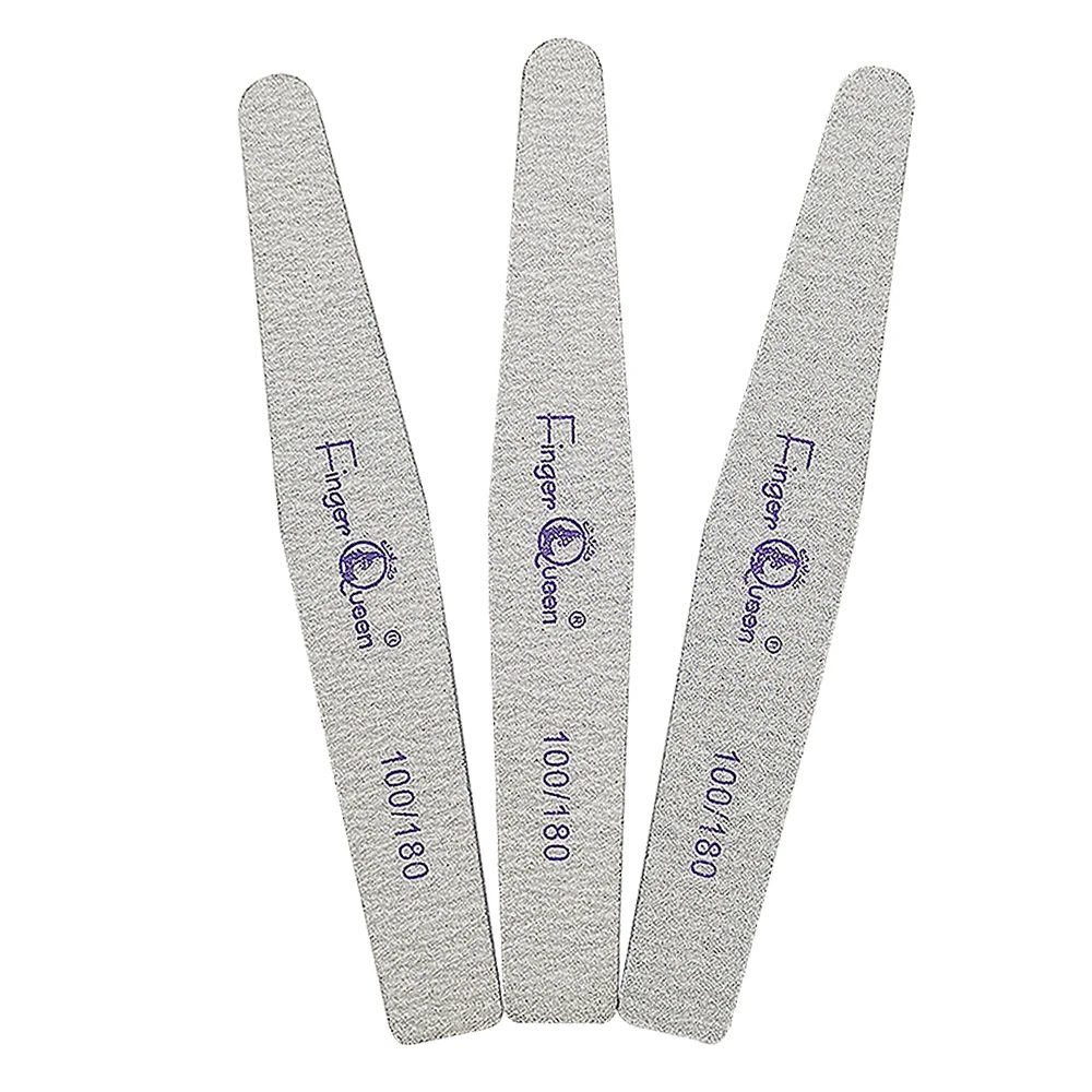 Shape4-3PCS Fingerqueen 5 форм пилочка для ногтей извести художественные Советы маникюрные алмазные инструменты шлифовальный лак аксессуары для дизайна ногтей инструменты для маникюра FCB002 - Цвет: Shape4-3PCS