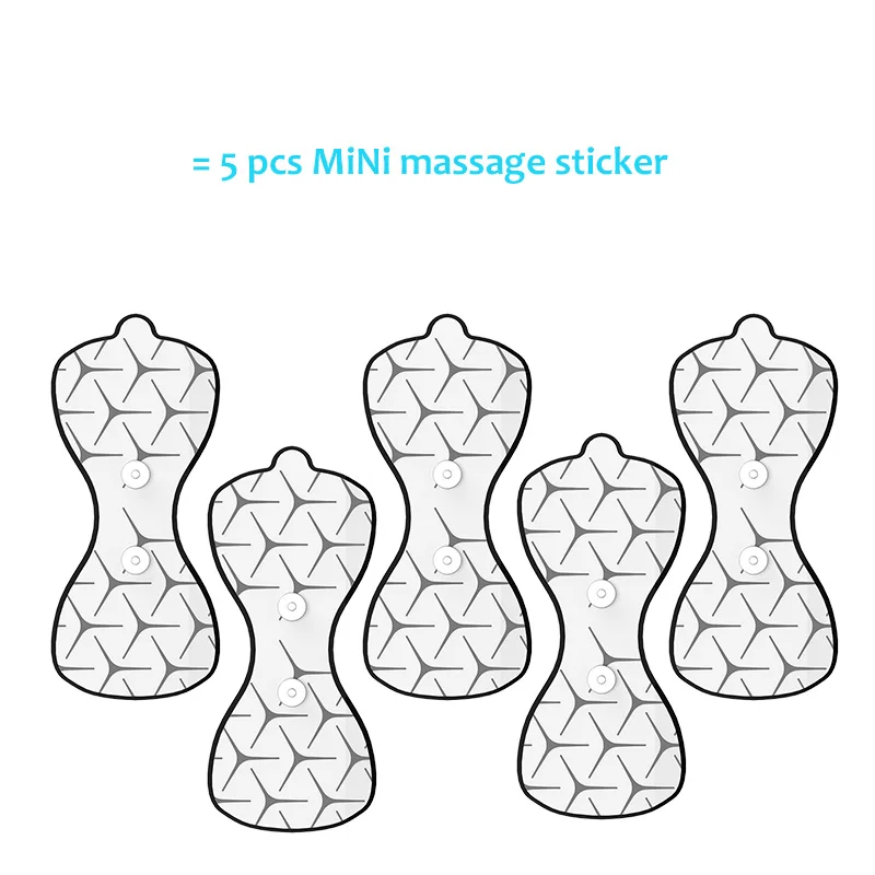 

[new] YOUKE 5 pcs Sticker Outdoor exercise mini portable Muscle stimulator Accessories Replacement hydrogel and sticker unisex