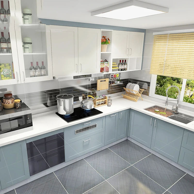 Small Indian Kitchen Design In L Shape