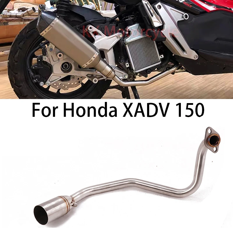 

Обновление для модели 150 X ADV150 51 мм выхлопные системы для мотоциклов, передняя средняя звеньевая труба, глушитель для мотокросса из нержавеющей стали