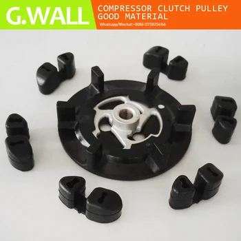 

for air ac compressor clutch hub + rubber for 5SE09C 5SL12C 5SEU12C 6SEU14C 6SEU17C 7SEU17C FOR Volkswagen AUDI BMW SKODA SEAT
