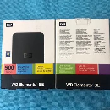 

WD Elements Hard Drive Hard Disk HDD 2.5" 500GB Portable External Hard Disk