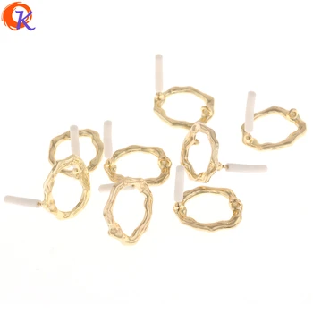 

Cordial Design 50Pcs/Lot 17*20MM Earring Findings/Gold Color/Zinc Alloy/Stone Shape/Hand Made Earrings Base/Jewelry Accessories