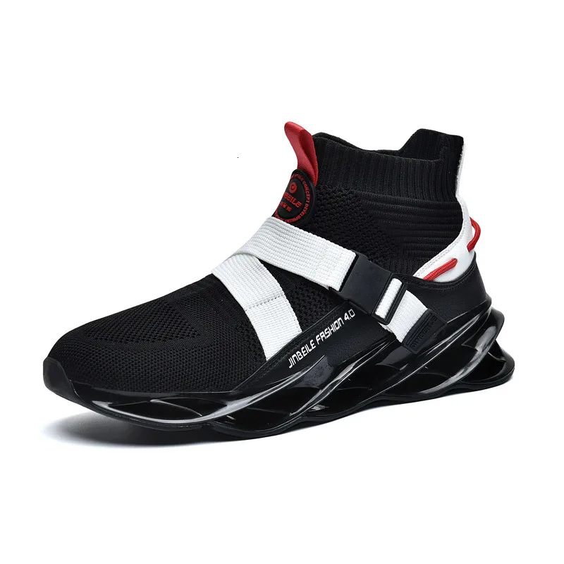 "Sneaker blade series", новые носки, мужские кроссовки, кроссовки амортизирующие, профессиональные кроссовки - Цвет: 98198black