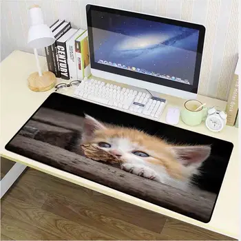 

XGZ Large Mouse Pad Cute Cat Game Console Accessories Mouse Pad Computer Notebook Office Keyboard Game Mouse Pad Desk Mat