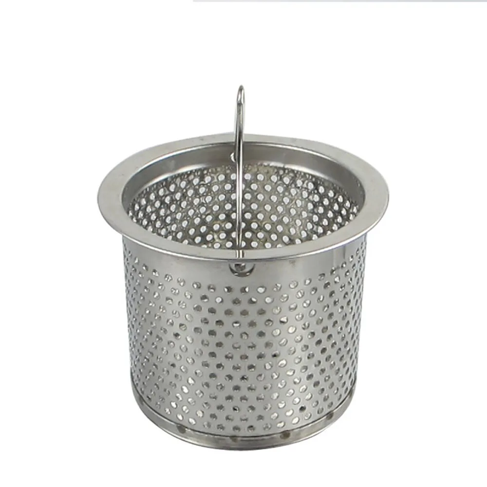 Talea Drain Kitchen Sink Accessory Encrypted Stainless Steel Inner Basket Diameter 77MM Sink Waste Kit Inner Basket QS197C003