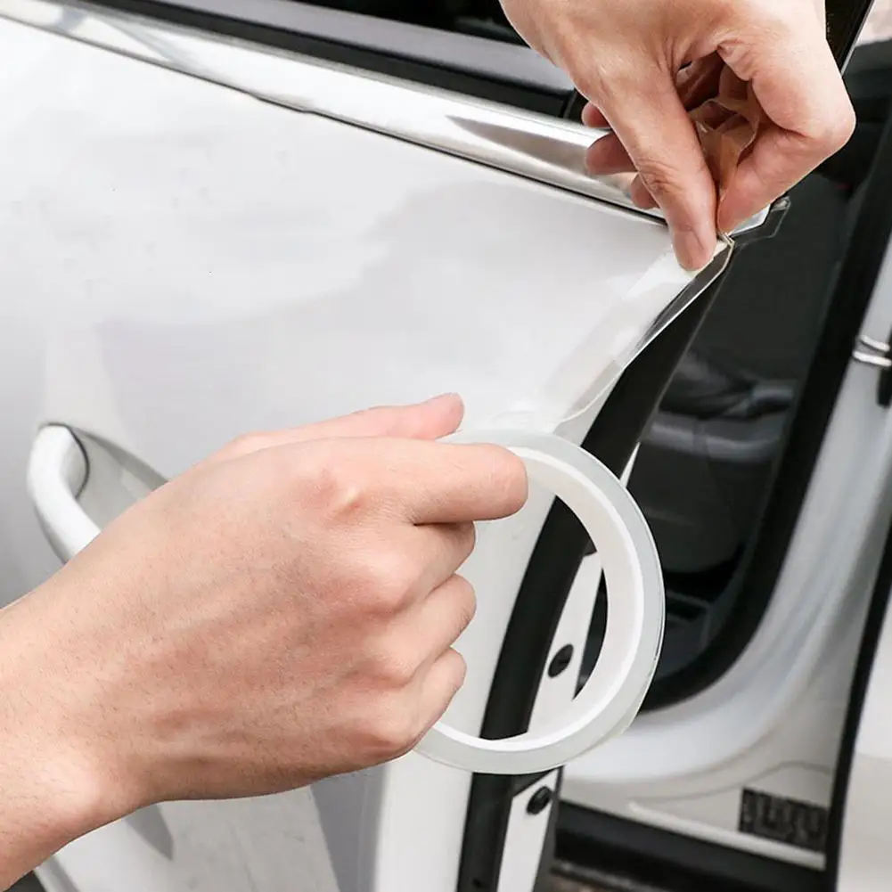 Дверь аварии полосы Прозрачный Невидимый клейкой пленки для защиты боковой