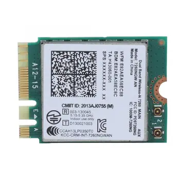 

For Intel 7260NGW AN Wireless WIFI Card 2.4G/5G Bluetooth 4.0 Network Card WIFI Card