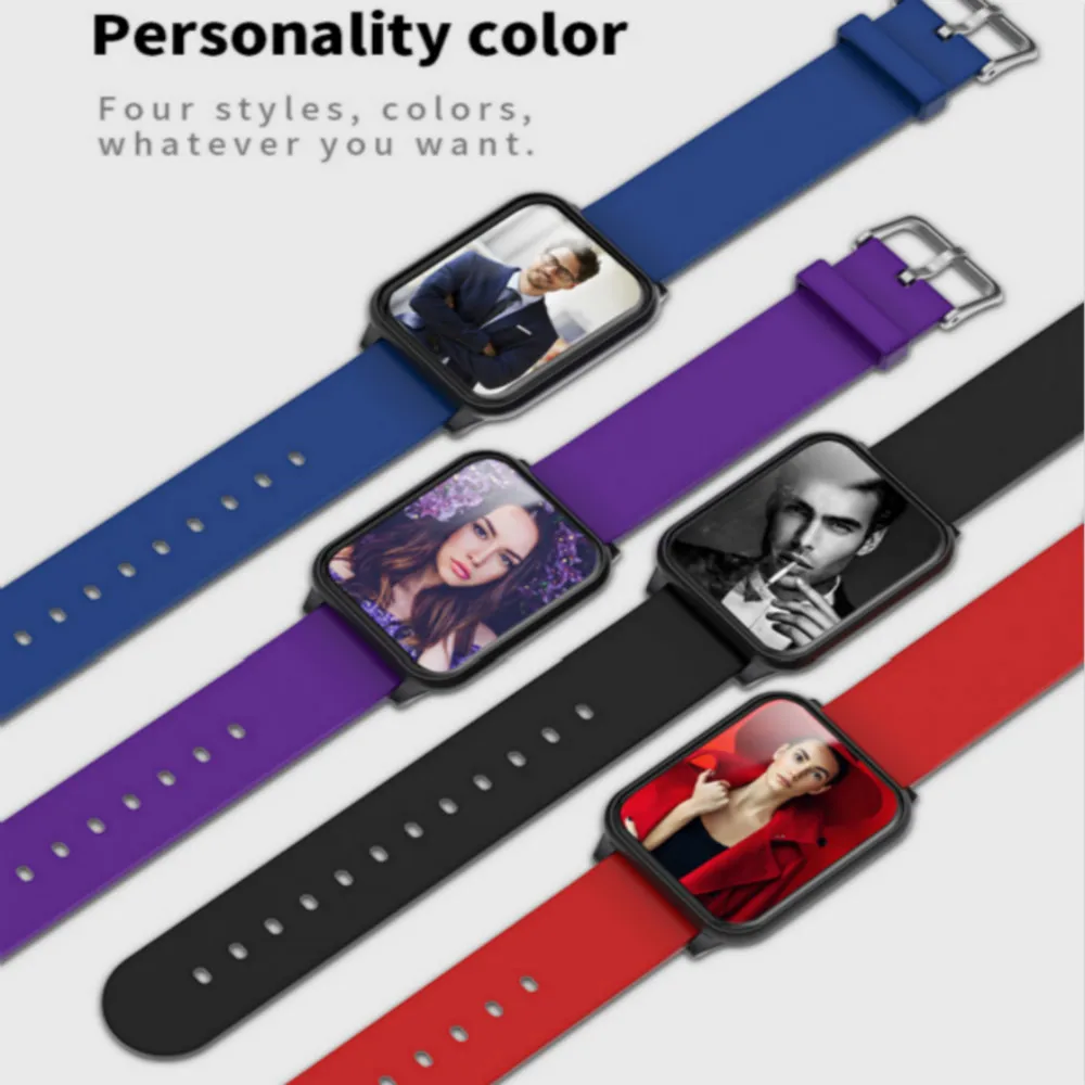 

Z02 Smart Watch Men Women Sport Pedometer Hear Rate Monitor Waterproof Bracelet for IOS Android Sleep Fitness Tracker Smartwatch