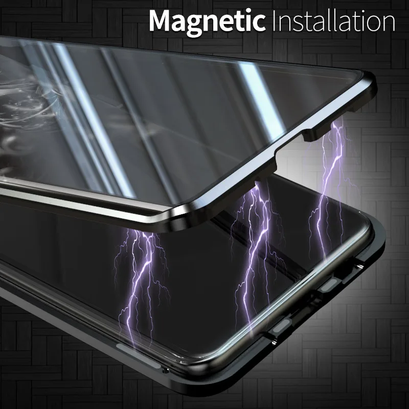 Magnetic Metal Glass S20 Plus Case For Samsung S20 Ultra Case Two Side Glass S20 Cover S20+ Coque For Galaxy S20 Plus Funda Case Magnetic Metal Glass S20 Plus Case For Samsung S20 Ultra Case Two Side Glass S20 Cover S20+ Coque For Galaxy S20 Plus Funda Case