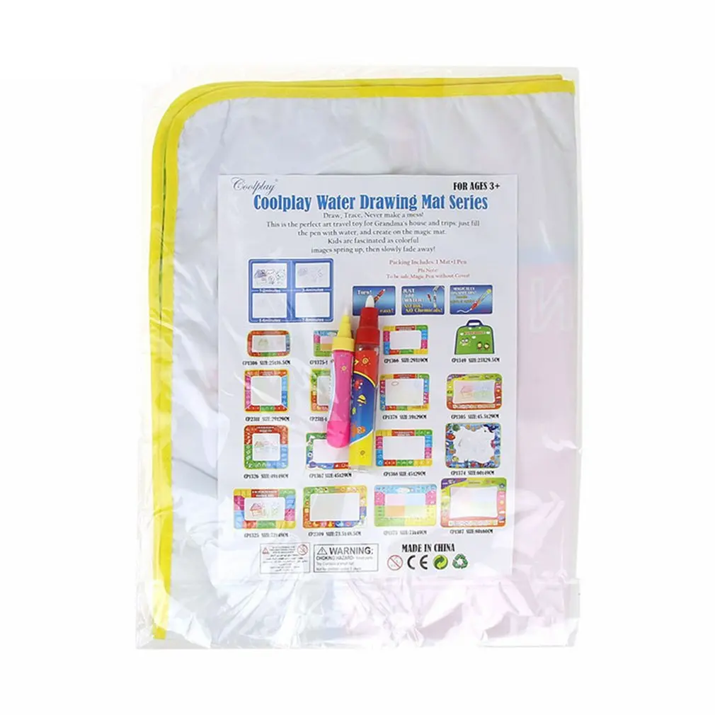 Children Magical Water Canvas Writing Blanket Baby Puzzle Early Education Toy Color Graffiti Painting Blanket