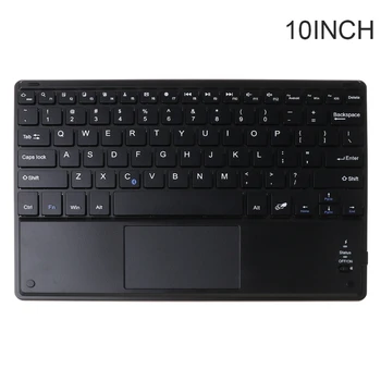 

7/9/10 Inches Wireless Bluetooth Lightweight Keyboard with Touchpad Cellphone Tablet Keyboard Portable Travel Keypad