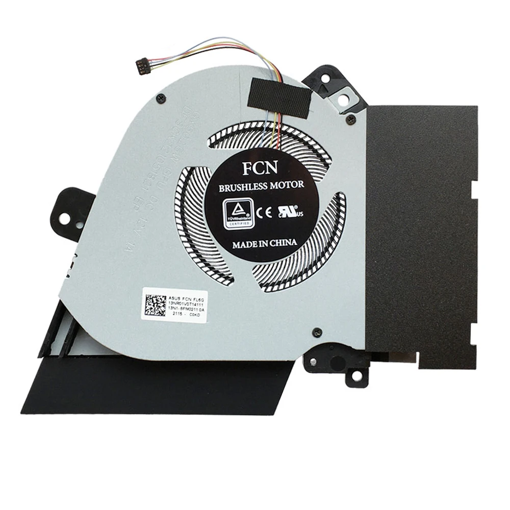 Cooler para Computador Ventiladores para Asus Rog Zephyiro s Gx502 Lws Gx502gw Gu502 gw Gpu Cooler Cooler dc 12v 1a - Imagem 3