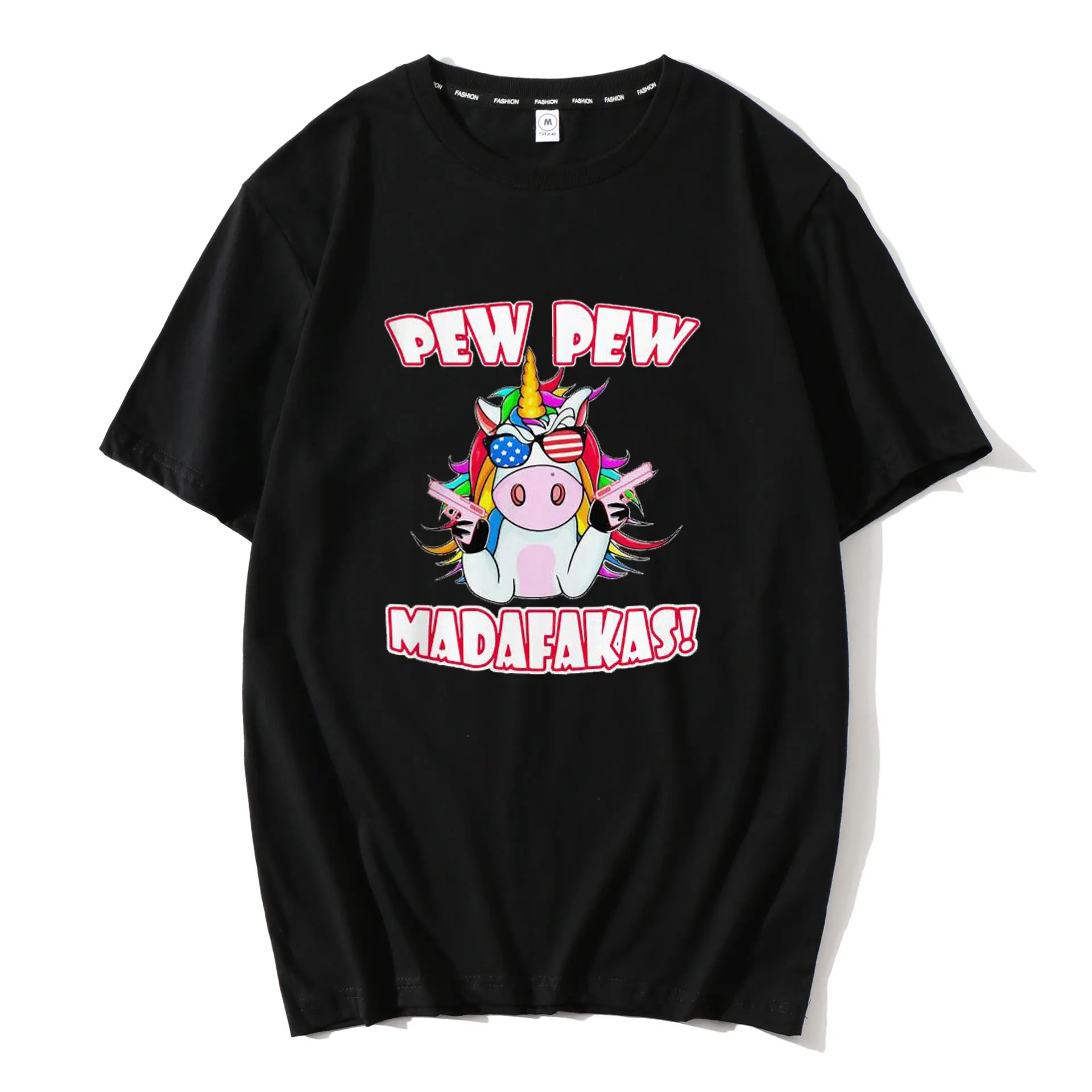 Футболка Pew Madafakas мужская с короткими рукавами винтажная тенниска из 100% хлопка