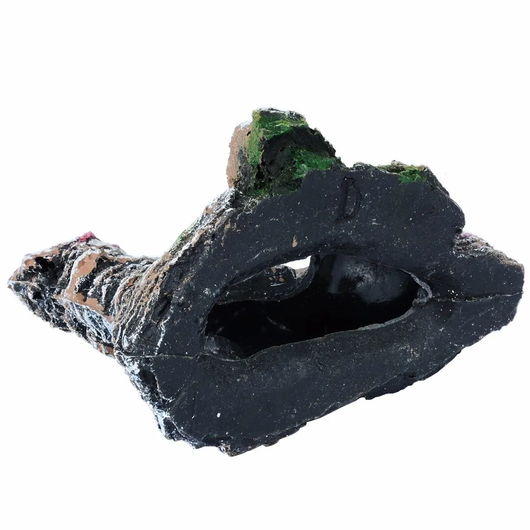 Artificial Rockery Resin Ornament Hiding Cave for Aquarium Fish Tank Landscaping Decoration Accessories