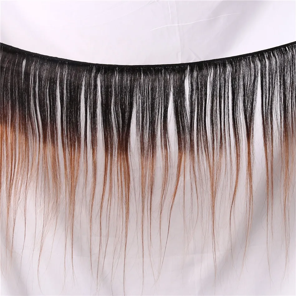  Abdo Color 1B/27 Peruvian Straight Hair Weave Ombre Hair Extensions Two Tone Remy Hair Bundles 10-2
