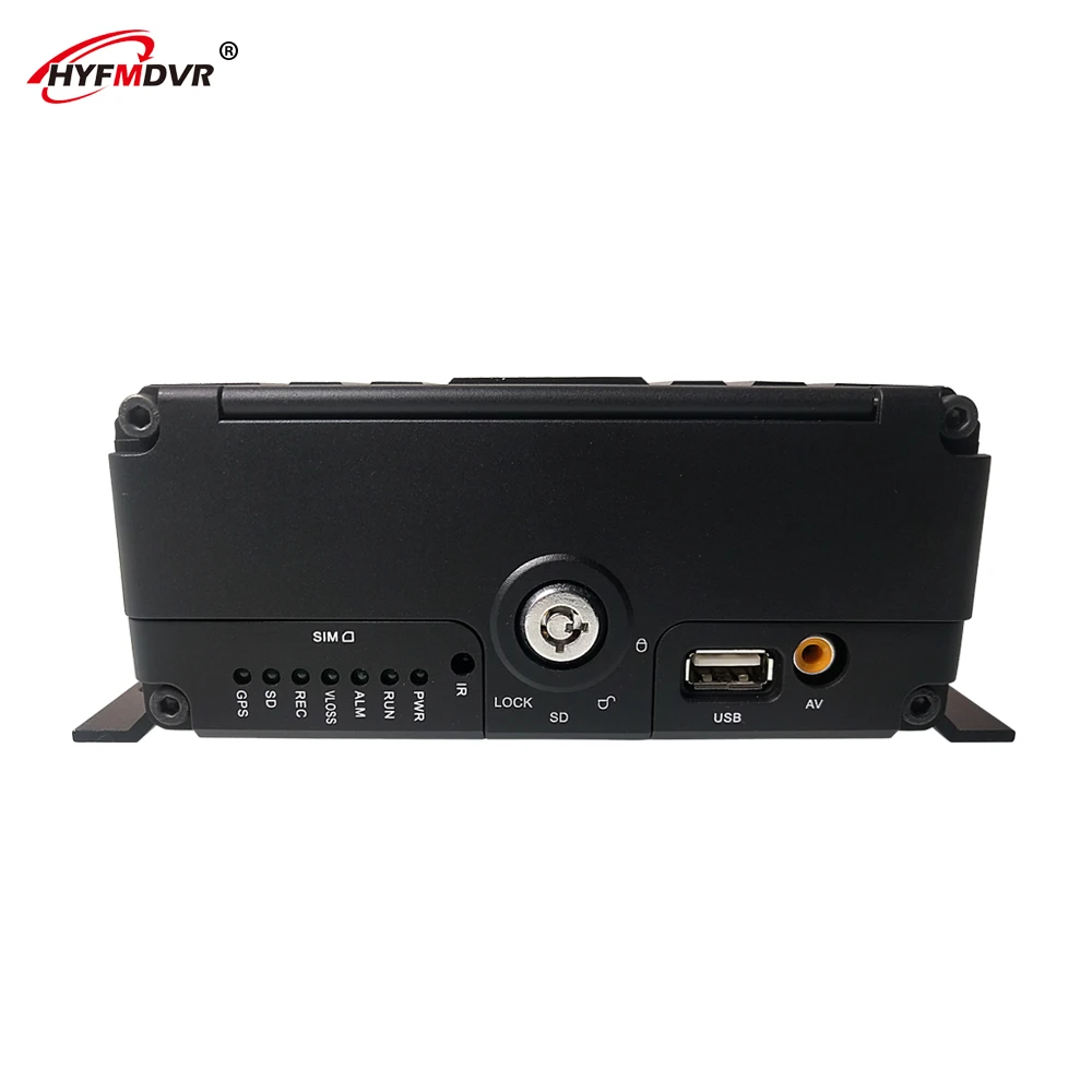 HYFMDVR new listing audio and video 4 channel 4g gps wifi mobile dvr ahd720p megapixel agricultural locomotive/muck/semi-trailer