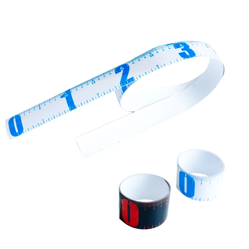 

120*4cm PVC Waterproof Fish Measuring Ruler Back Paste Rulers Sea Fishing Accurate Boat Equipment Accessories Fishing Tools