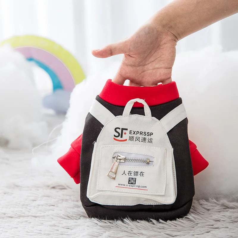 

Pet Puppy Clothes for Small Dogs Honden Kleding Traje Perro Vestiti Cane Ropa De Perros Mascotas Sweater Funny Teddy Small Dog