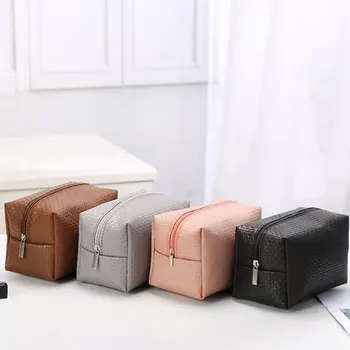 

Women's Cosmetic Bag Portable Makeup Case Multifunction Travel Organizer Make Up Storage Bags Female Toiletries Wash Pouch