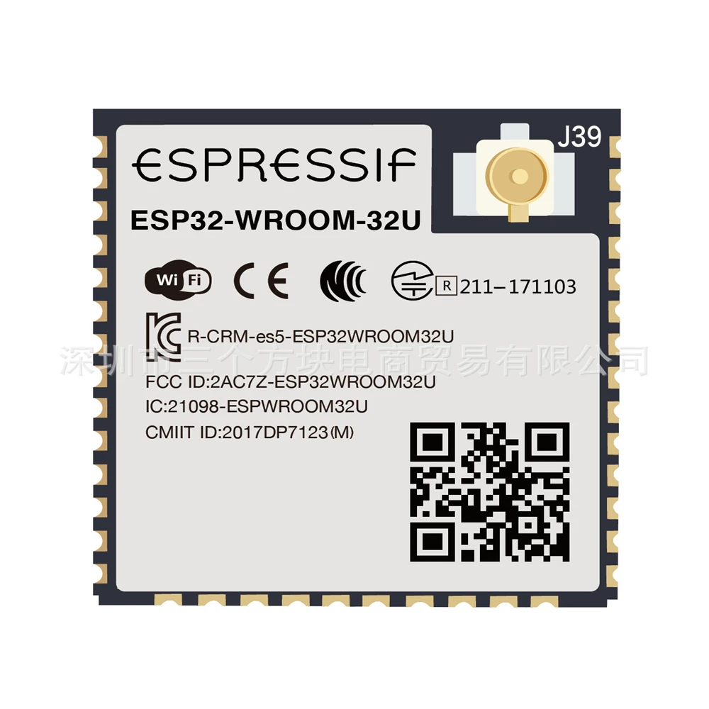 ESP32-WROVER-IB AIoT Espressif SoC двухъядерный Wi-Fi и BT/BLE модуль беспроводной/Прозрачная передача/последовательный порт/SPI/Bluetooth