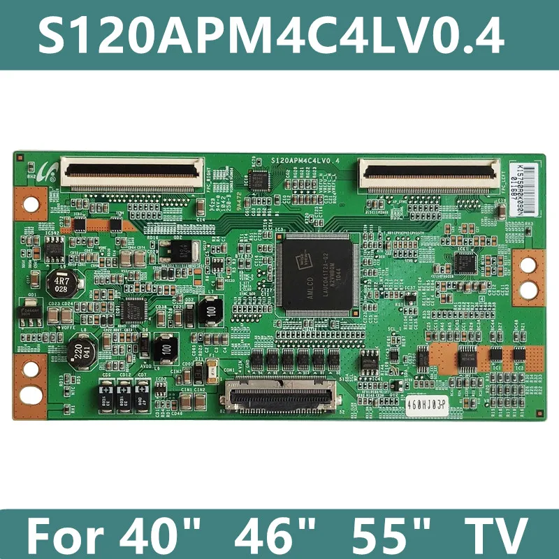 Oryginalny S120APM4C4LV0.4 T-CON для 40 дюймов 46 55 светодиодный ТВ все в наличии | Компьютеры и