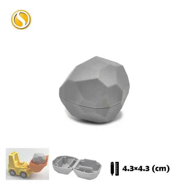 Trailer Car model Airplane Big Building Blocks Vehicle Accessory Compatible Classic Assemble Bricks Children DIY Toys Girl Gift Big Rock