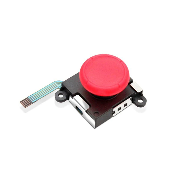 3D Аналоговый джойстик для пальца ручки колпачок Кнопка Модуль управления запасная часть для пульта дистанционного управления - Цвет: Red