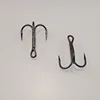 ESFISHING 12pcs Fishing Hook Carbon Steel Barbed Fishhooks Super Sharp Triple Hooks Sea Tackle Accessories with Box ► Photo 2/5