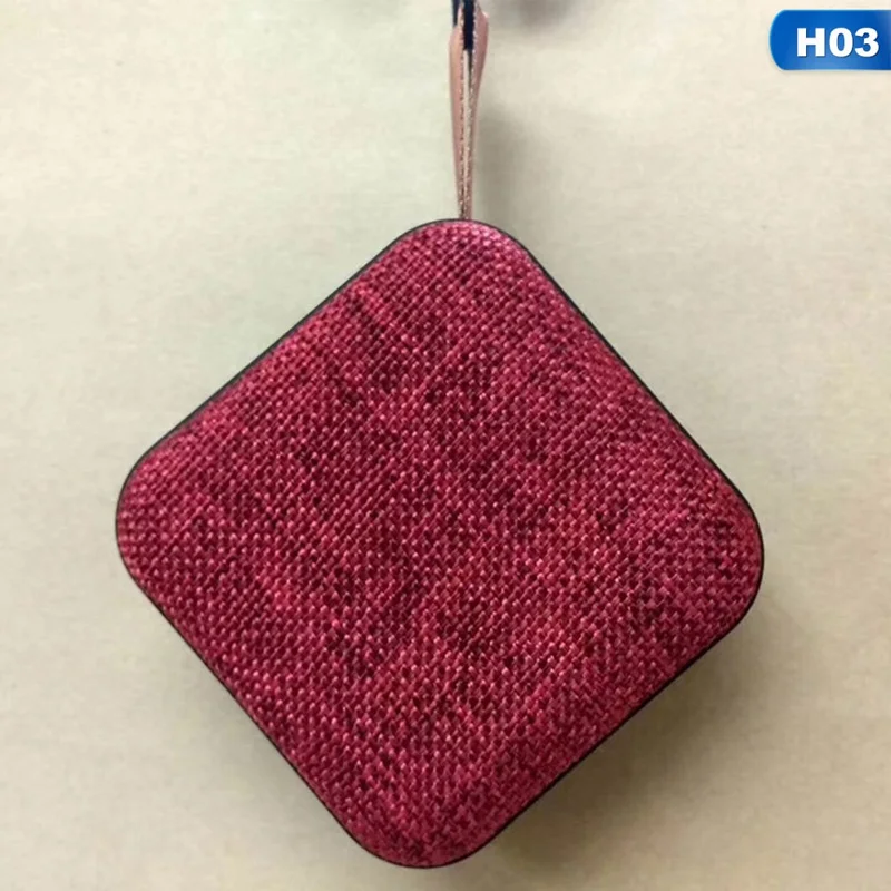 1 шт. Высокое качество портативный Bluetooth динамик мини беспроводной громкий динамик стерео музыка объемный открытый динамик - Цвет: H03