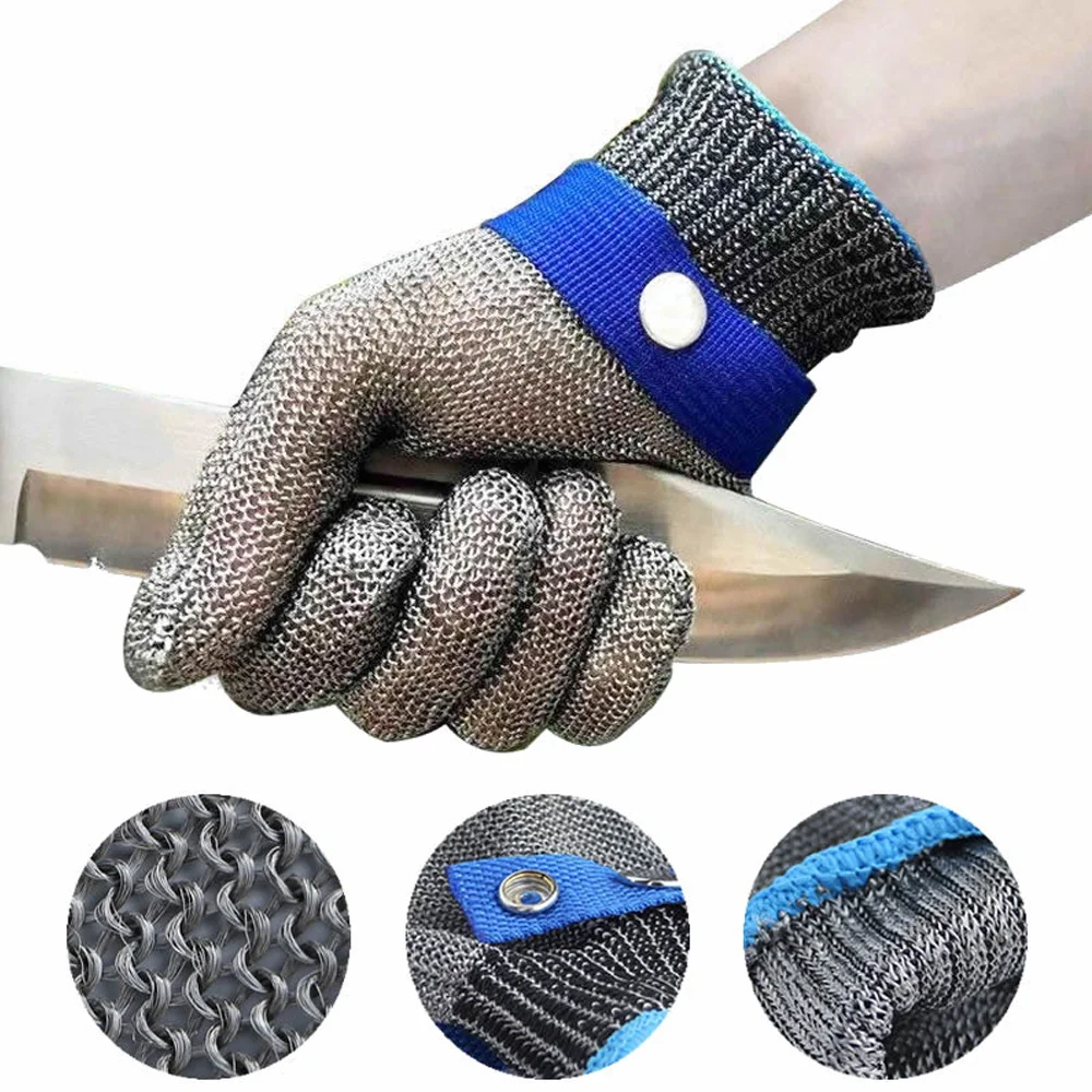 

1Pcs Cut Proof Gloves Anti-cut Level 5 Safety Work Gloves Cut Resistant Gloves Safety Work Gloves
