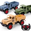 RC Car Simulation Remote Control Military Truck Engineering Electronic Racing Vehicle Gift For Boys Electric Birthday Gift 1:24 1