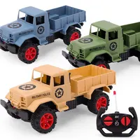 RC Car Simulation Remote Control Military Truck Engineering Electronic Racing Vehicle Gift For Boys Electric Birthday Gift 1:24 1
