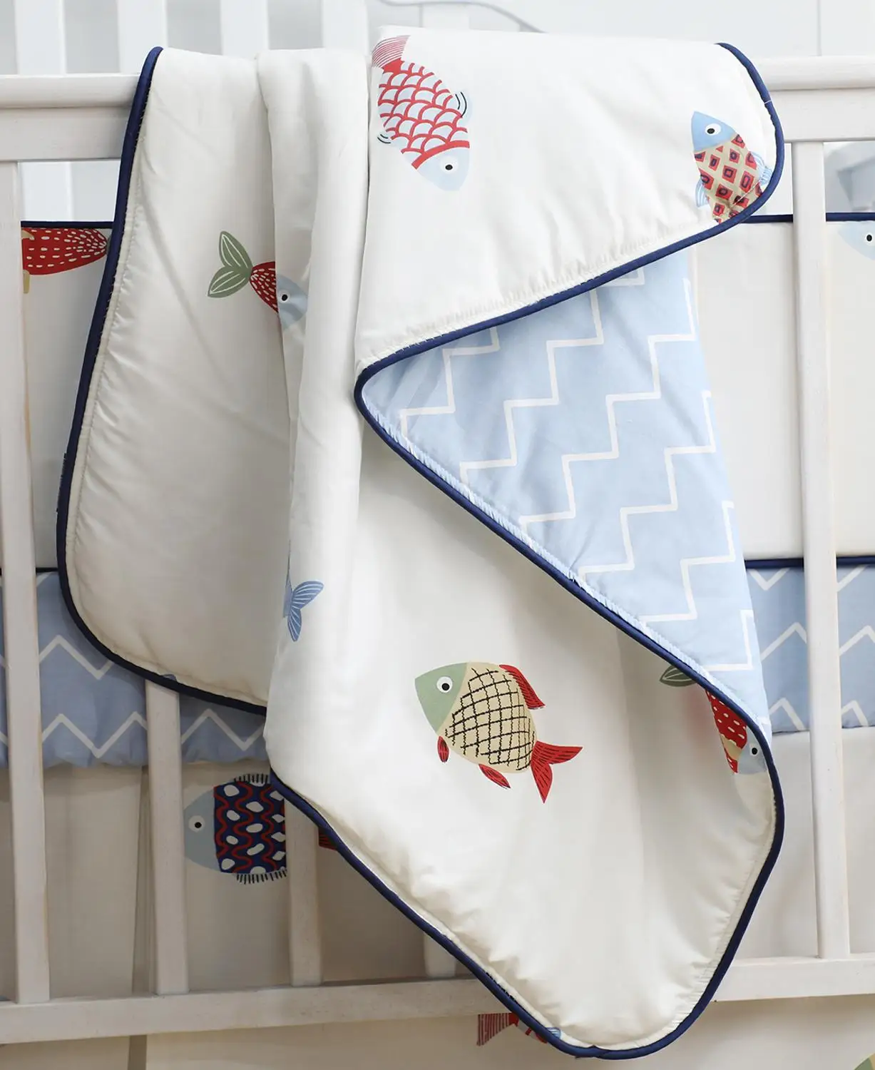 M& Mcoo Новое поступление хлопок Sahaler Boho детское одеяло детские пеленки для новорожденного стеганое одеяло для детской кроватки одеяло 34*42 дюймов(рыба