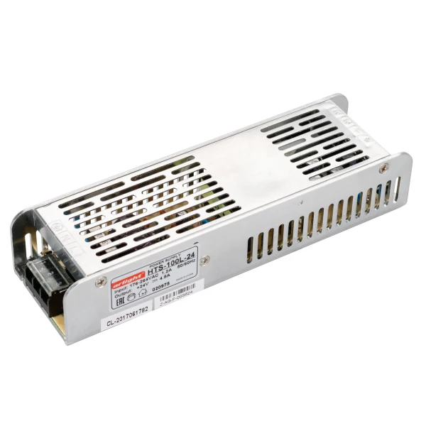 Блок питания HTS-100L-24 (24V 4.5A 100W) ( IP20 Сетка 3 года) | Лампы и освещение