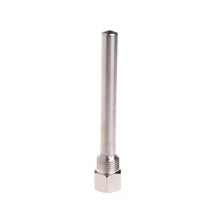 Thermowell 69HF en acier inoxydable, filetage 1/2 "NPT de 130mm de Long pour capteurs de température