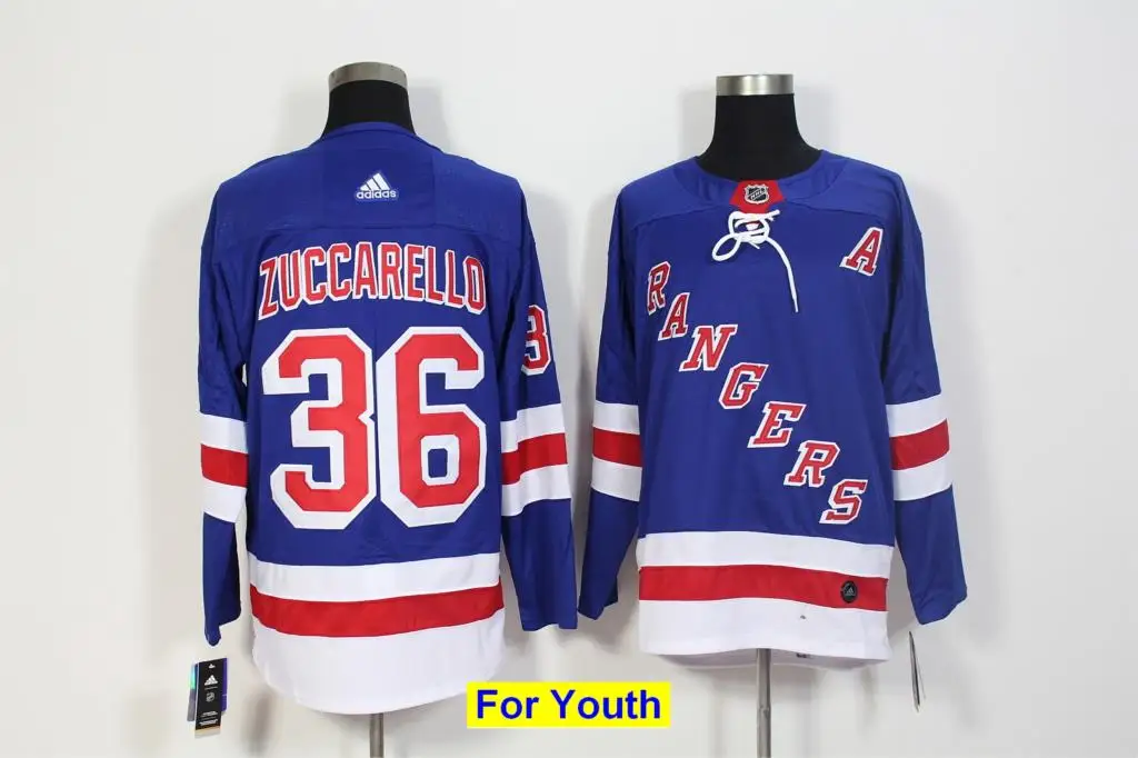 Детский Молодежный Нью-Йорк артеми Panarin Henrik Lundqvist Mika Zibanejad коврики Zuccarello Ryan McDonagh трикотажные изделия